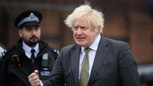 Ganz der Papa: Boris Johnsons Söhnchen Wilf erbt wilde Haarpracht