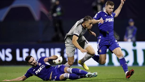 Champions League: Salzburg holt Remis bei Dinamo Zagreb