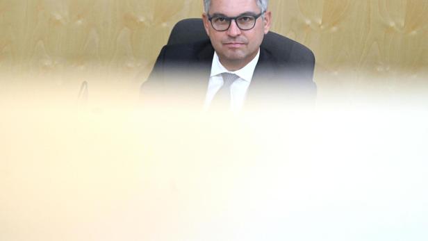 Finanzminister Brunner hielt Budget-Rede