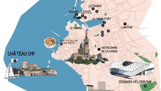 Tipps und Adressen für ein langes Wochenende in Marseille