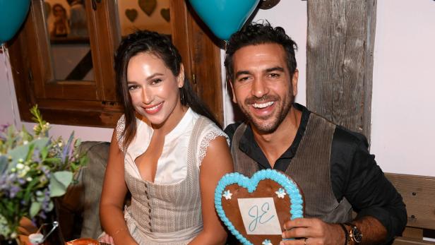 Elyas M&#039;Barek und Ehefrau Jessica