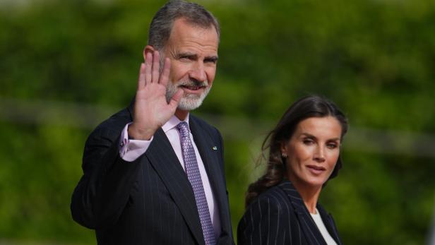 Official farewell to Spain's King Felipe VI and Queen Letizia ahead of their state trip to the Federal Republic of Germany