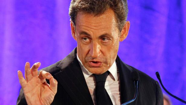 Gibt sich als Hardliner: Sarkozy