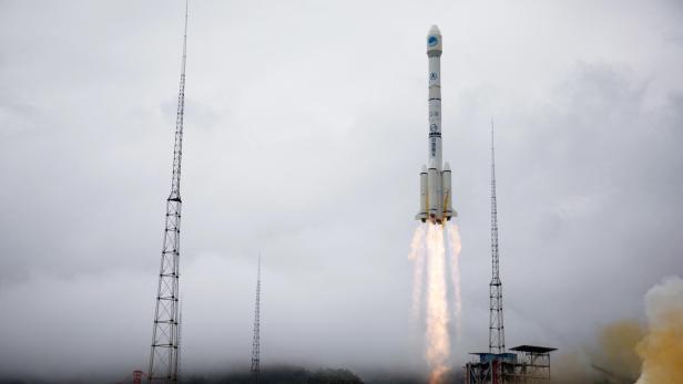 FILE PHOTO: Long March-3B carrier rocket carrying the Beidou-3 satellite takes off from Xichang Satellite Launch Center