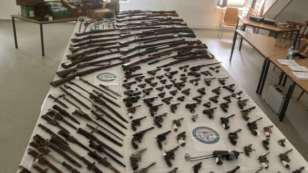Bezirk Gänserndorf: 80-Jähriger sammelte illegale Waffen