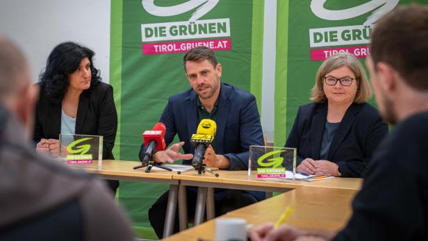 Tiroler Grüne übersiedeln nach zehn Jahren wieder auf die Oppositionsbank