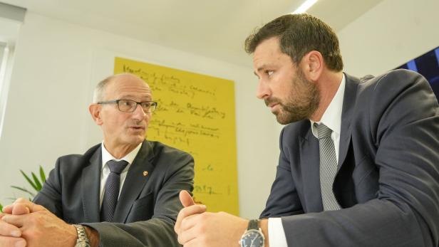 Neues Landes-Spitzenduo: Anton Mattle (ÖVP) und Georg Dornauer (SPÖ) können sich auch eine Zusammenarbeit über die kommenden fünf Jahre hinaus vorstellen