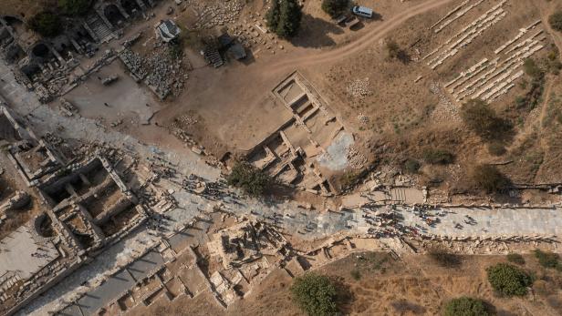 Heimische Forscher mit Sensationsfund in Ephesos