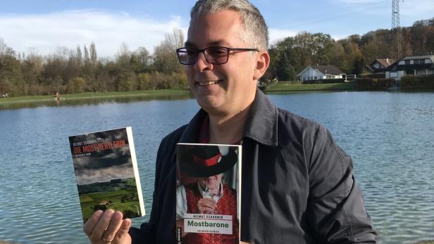 Helmut Scharner hat seinen neuesten Kriminalroman an die Buchläden liefern lassen