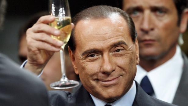 Berlusconi feiert seinen 75er