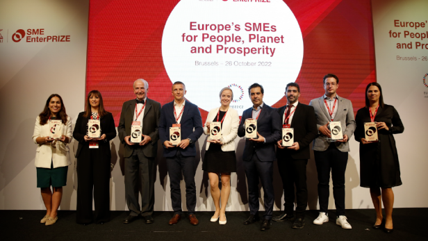 SME EnterPRIZE: Europäische KMU sind Vorbilder der Nachhaltigkeit