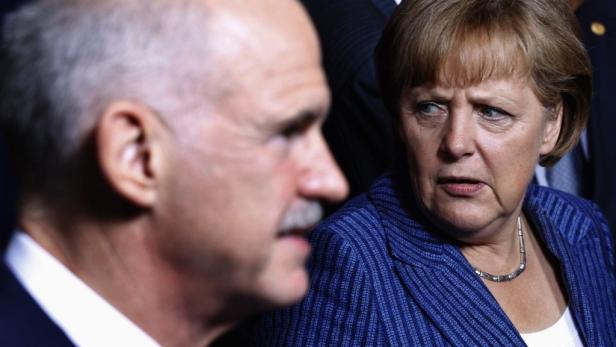 Papandreou bettelt "frustriert" um Hilfe Berlins