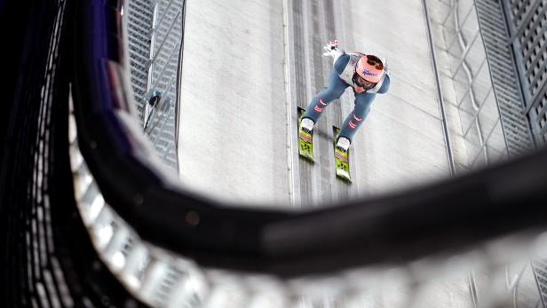 NORDISCHE SKI-WM 2021 IN OBERSTDORF: SKISPRINGEN DER HERREN - TRAINING