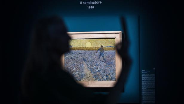 Suppen-Attentat: Aktivisten übergossen Van Gogh-Bild in Rom