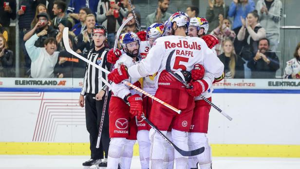 EISHOCKEY: ICE HOCKEY LEAGUE: EC RED BULL SALZBURG - SPUSU VIENNA CAPITALS