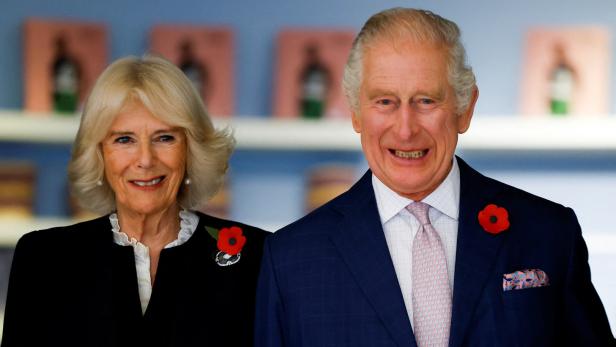 Das britische Königspaar Camilla und Charles III