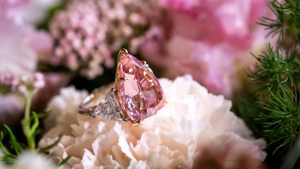 Riesen-Diamant "Fortune Pink" um über 28,5 Millionen versteigert