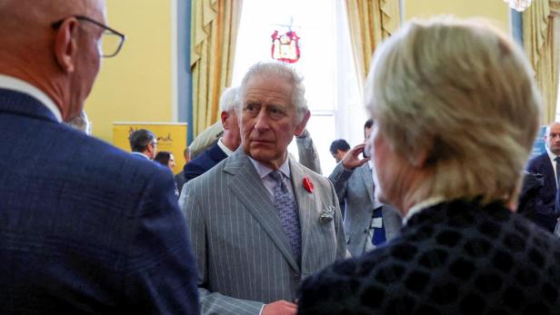 Britain's King Charles tours Yorkshire