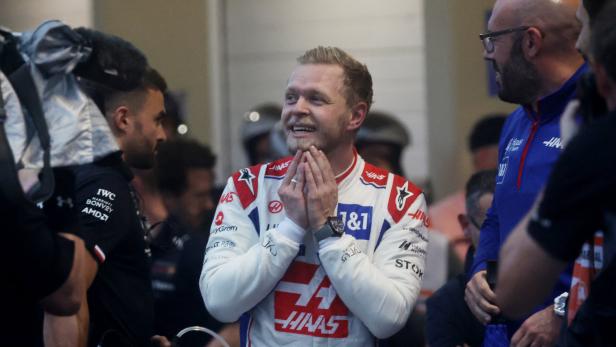 Konnte seinen Erfolg nicht fassen: Haas-Pilot Kevin Magnussen