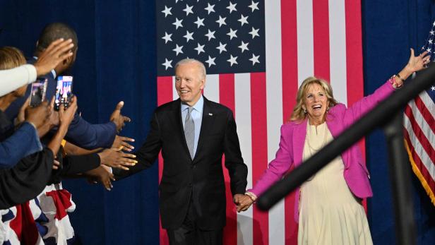 US-Präsident Joe Biden und First Lady Jill Biden