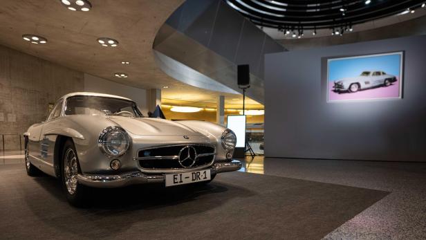Mercedes 300 SL Flügeltürer: Andy Warhols Modell kommt unter den Hammer
