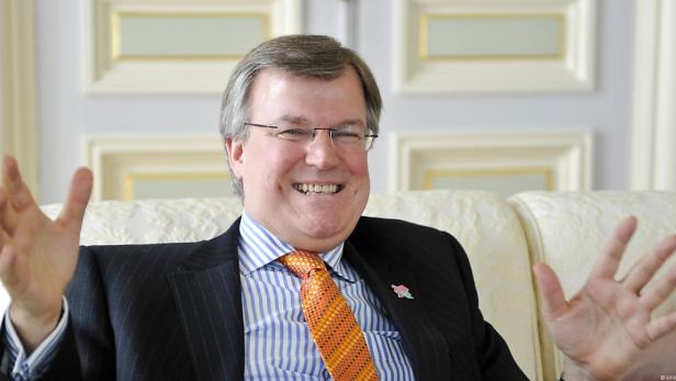 Botschafter Smith interviewte die Sportler
