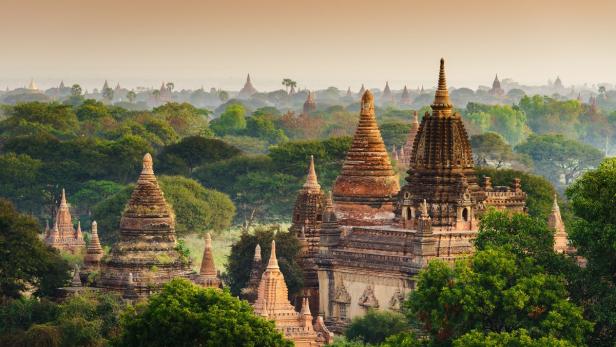 Die Tempel von Bagan.