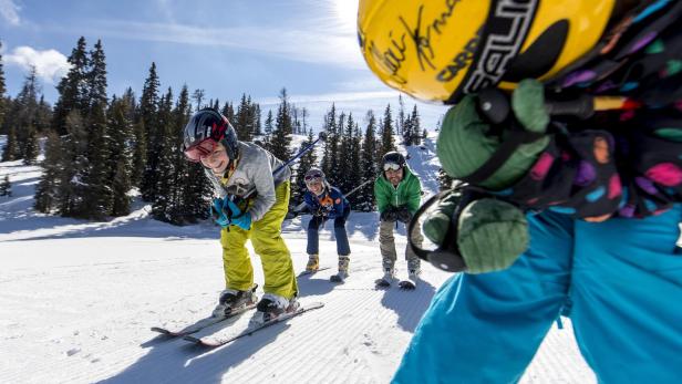 Skifahren Winter Grebenzen