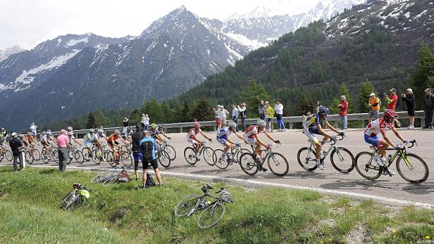 2012 sind einige harte Etappen beim Giro geplant