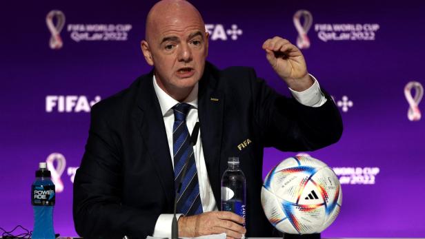 FIFA World Cup Qatar 2022 - FIFA President Press Conference