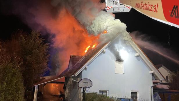 Mehr als hundert Feuerwehrkräfte wegen Brand in Steiermark im Einsatz