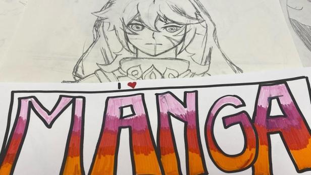 Kremser Jugendliche zeigen ihre Manga-Kunstwerke