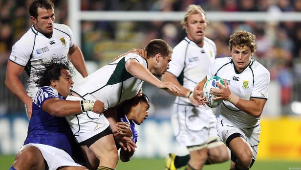 Die Springboks besiegten Samoa 13:5