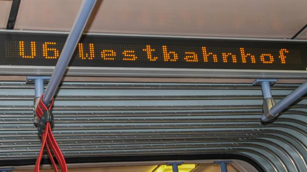U-Bahn-Verkehr am Westbahnhof wurde nach kurzer Zeit wieder aufgenommen.