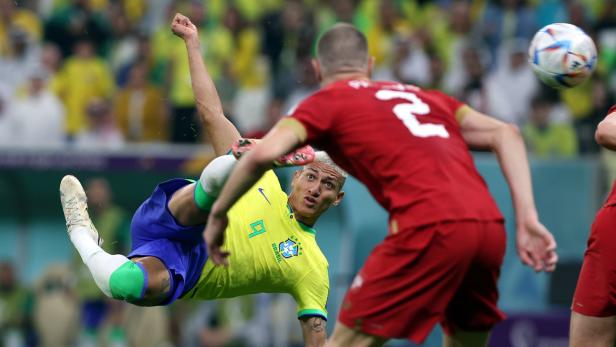 Zaubertor von Richarlison: Brasilien gewinnt gegen Serbien mit 2:0