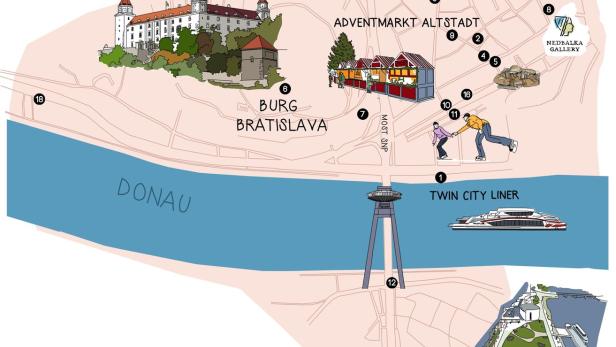 Tipps und Adressen für ein langes Advent-Wochenende in Bratislava