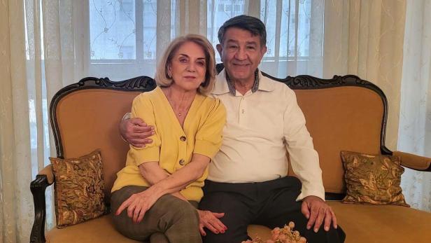 Massoud Mossaheb mit seiner Frau