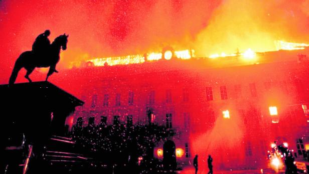 Der Brand der Hofburg