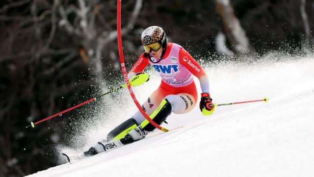 31 Slalom-Podestplätze bis zum ersten Sieg: Wendy Holdener