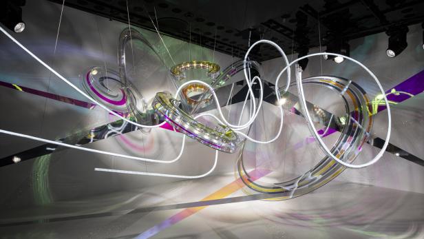 Die schönsten künstlerischen Lichtinstallationen zwischen Wien und Paris