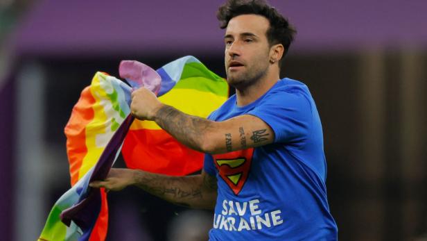 WM-Wirbel um Regenbogen-Flitzer: "Sie haben mich nicht verhindert"