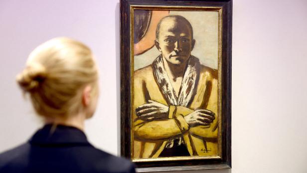 Beckmann-Selbstporträt ist teuerstes Werk bei Auktion in Deutschland