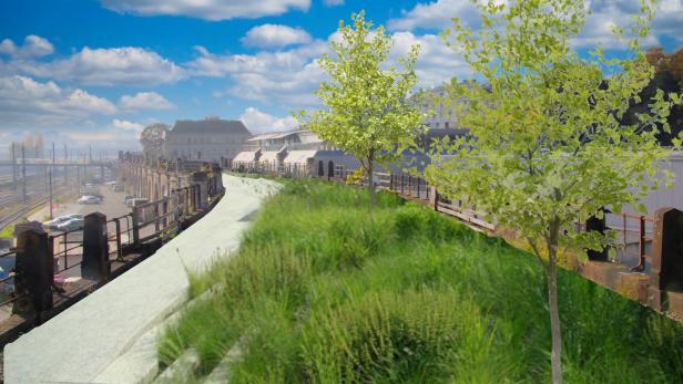 Verlassenes Stadtbahnviadukt soll zur „High Line aus New York“ umgestaltet werden
