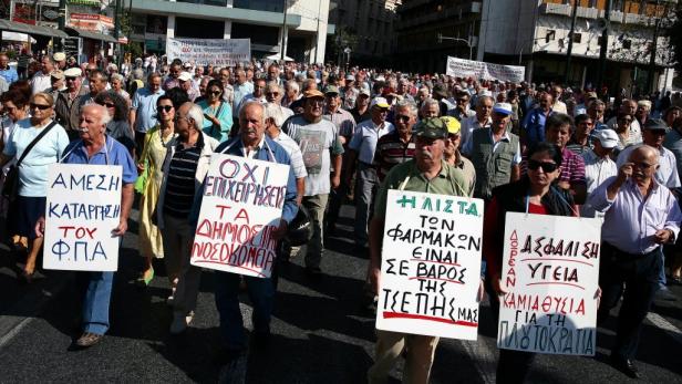 Athen: Rettung mit abschreckenden Mitteln