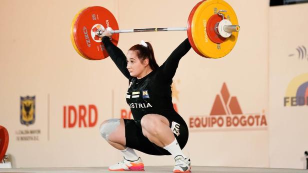 Gewichtheberin Sarah Fischer schafft österreichischen Rekord