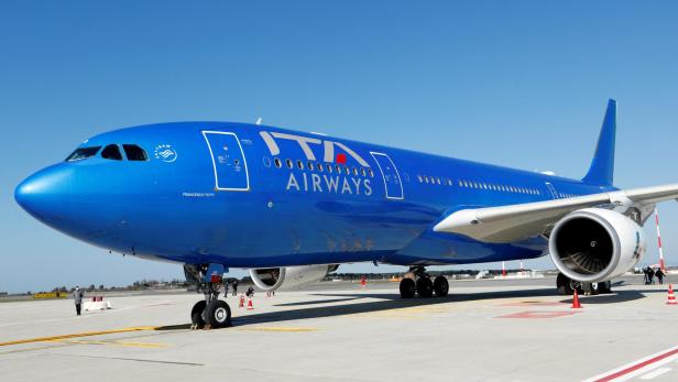 FILE PHOTO: ITA Airways presents new fleet of aircraft at Fiumicino airport
