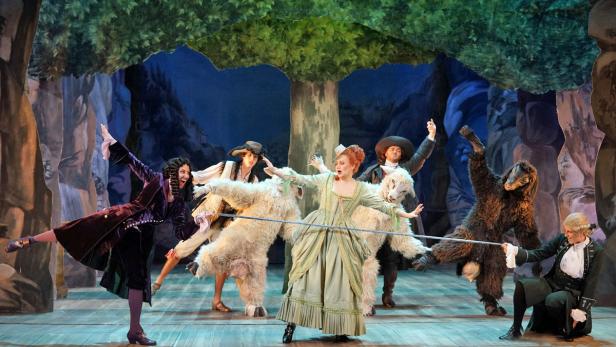 Stephanie Houtzeel (Xerxes), Margareta Klobučar (Romilda), Dshamilja Kaiser (Arsamenes)