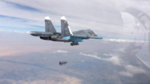 Russland griff 60 "Terrorziele" in Syrien an