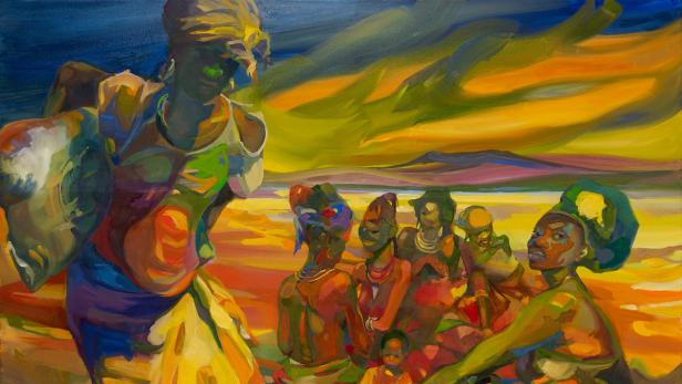Farbstarke Visionen vom Kontinent Kunst