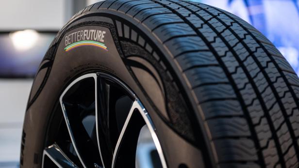 Goodyear präsentiert Reifen aus 90 Prozent nachhaltigen Materialien